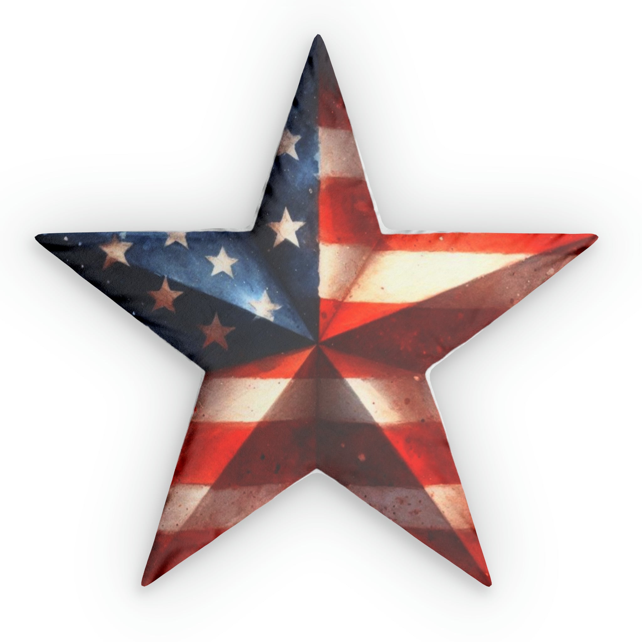 American Star Shaped Pillow