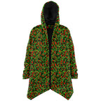 Christmas Camo Microfleece Cloak