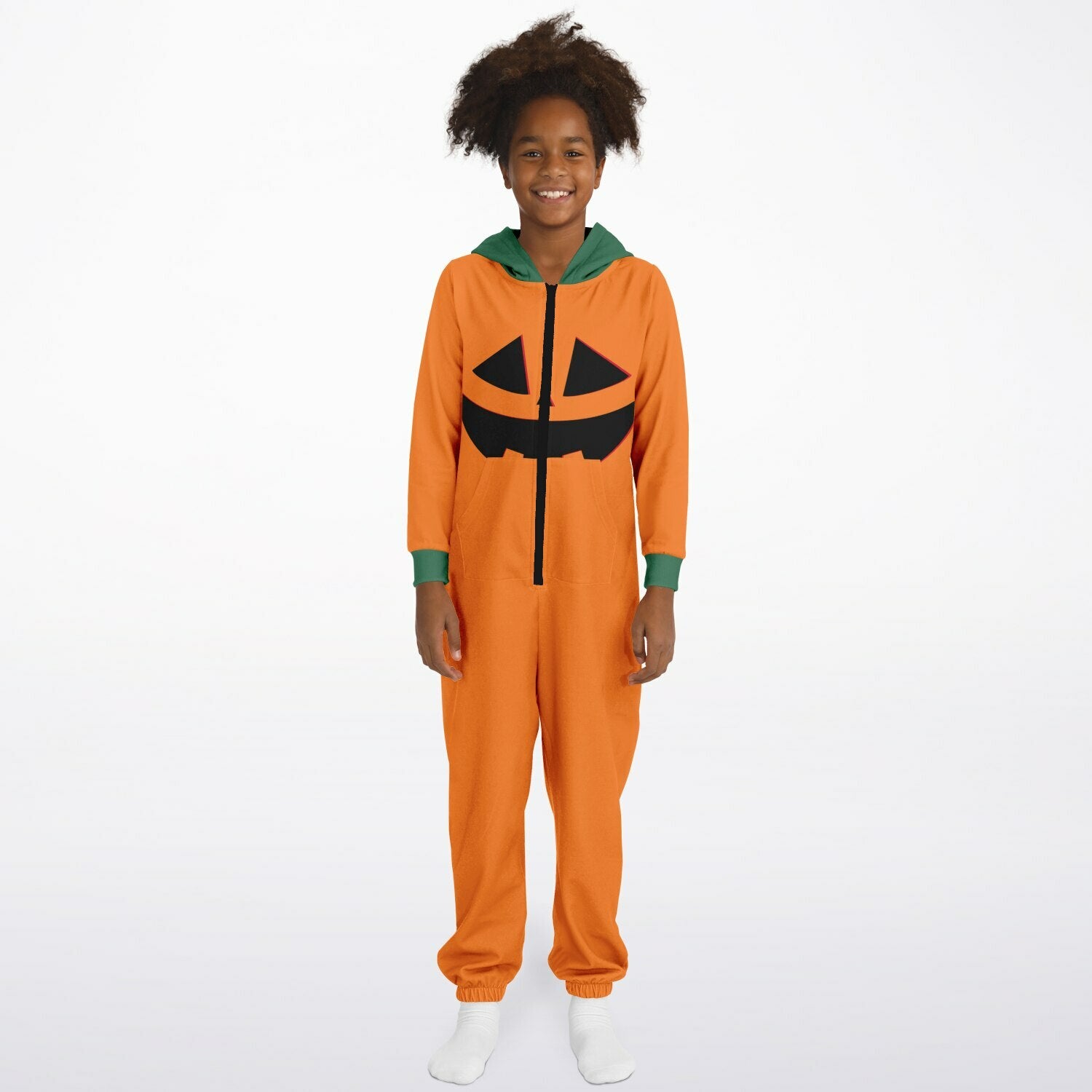 Halloween Pumpkin Kids Jumpsuit