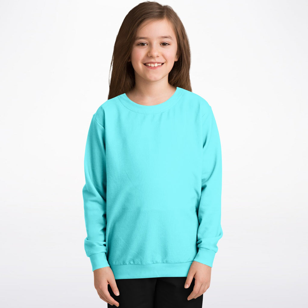 Electric Blue Fashion Kids/Youth Sweatshirt