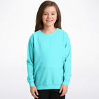 Electric Blue Fashion Kids/Youth Sweatshirt