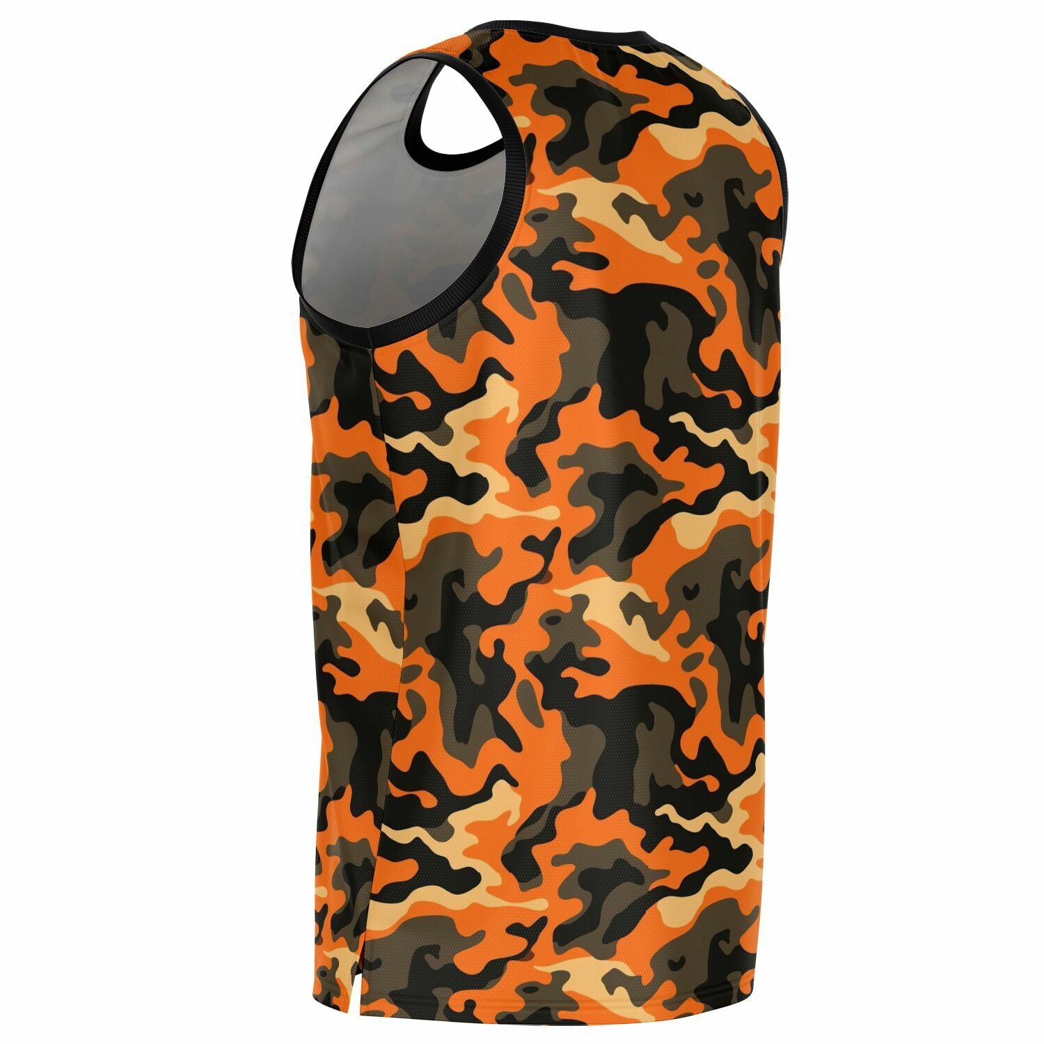 Orange Camo Basketball Jersey