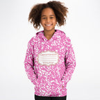 Pink Composition Notebook Unisex Kids Halloween Hoodie