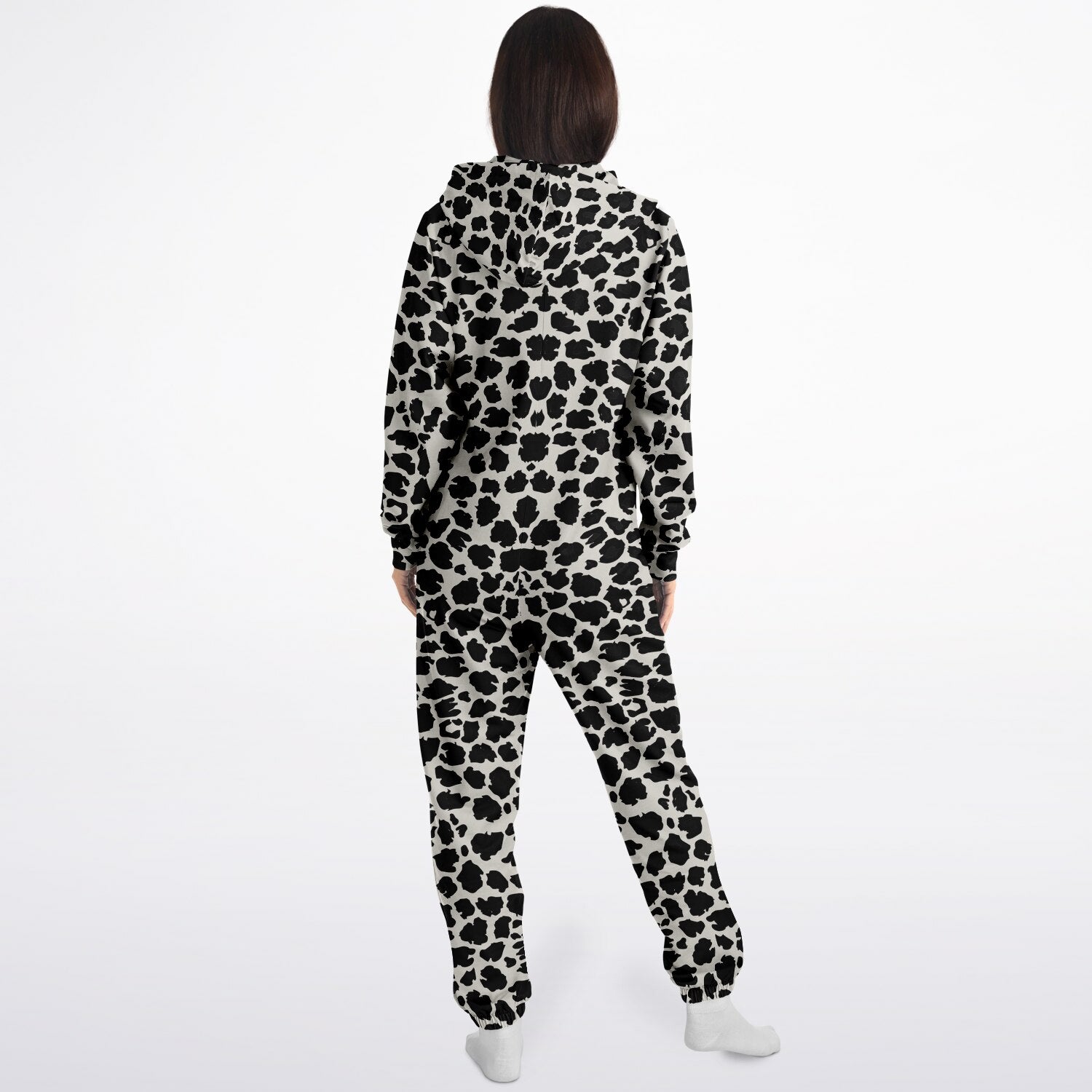 Ladies Snow Leopard Jumpsuit