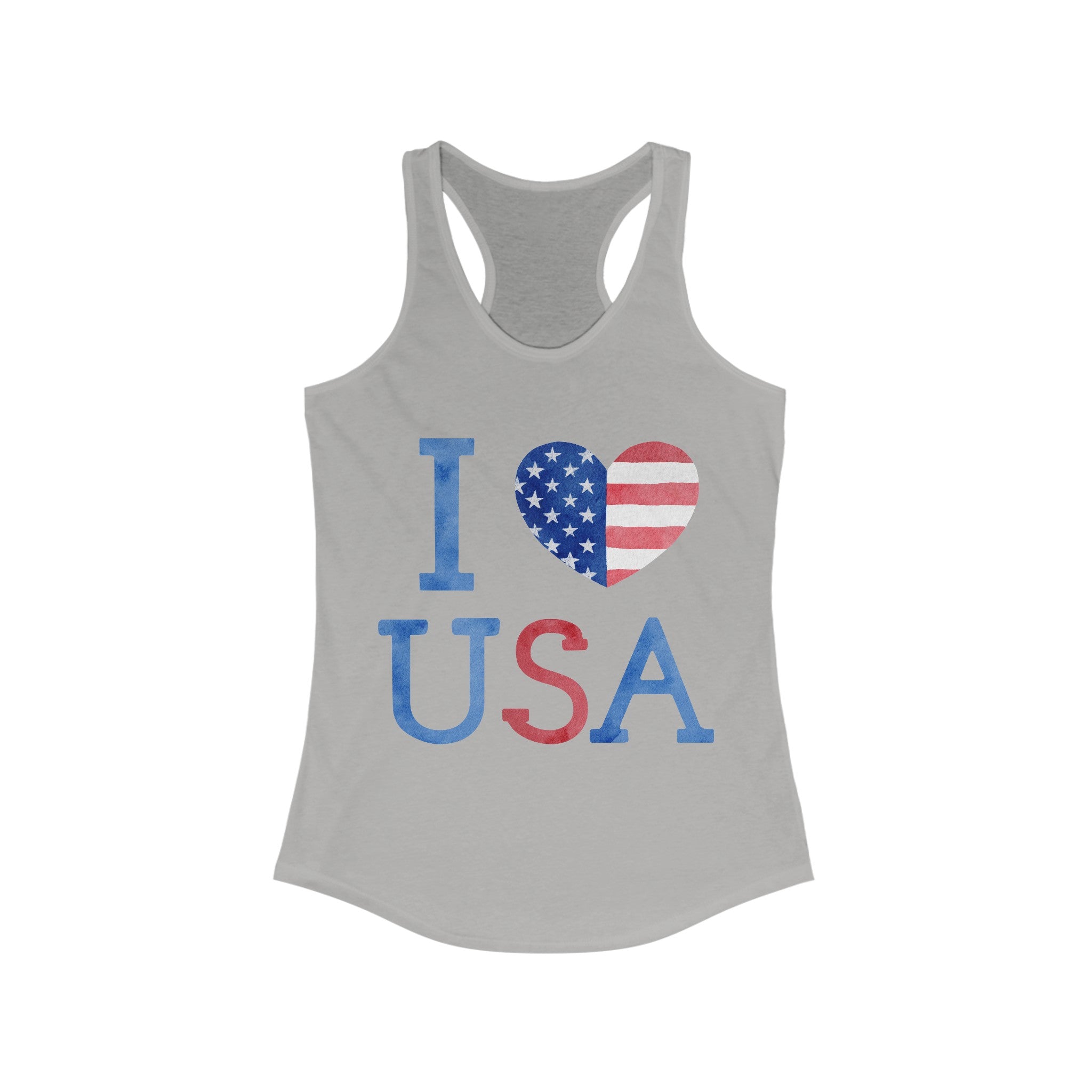 Love USA Women's Racerback Tank