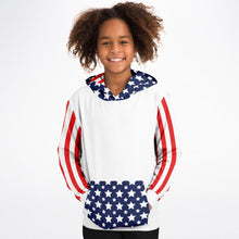 Load image into Gallery viewer, Stars and Stripes Kids Hoodie
