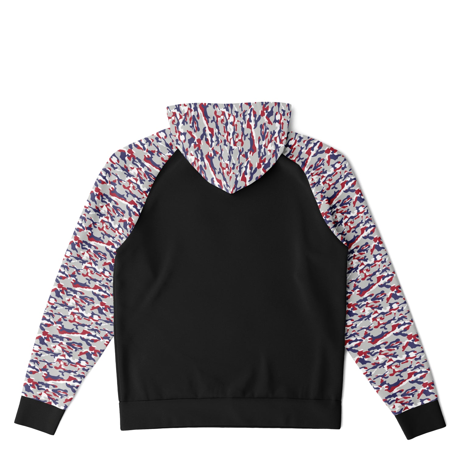 Patriot Camo Ladies Raglan Hoodie