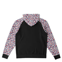 Load image into Gallery viewer, Patriot Camo Ladies Raglan Hoodie
