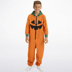 Halloween Pumpkin Kids Jumpsuit