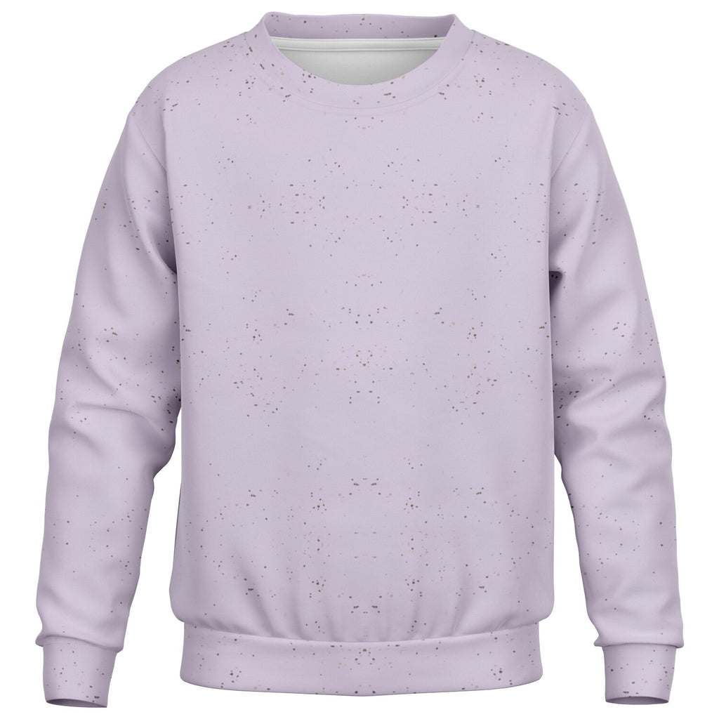 Purple Speckled Fashion Kids/Youth Sweatshirt
