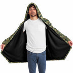 Green Tree Camo Microfleece Cloak