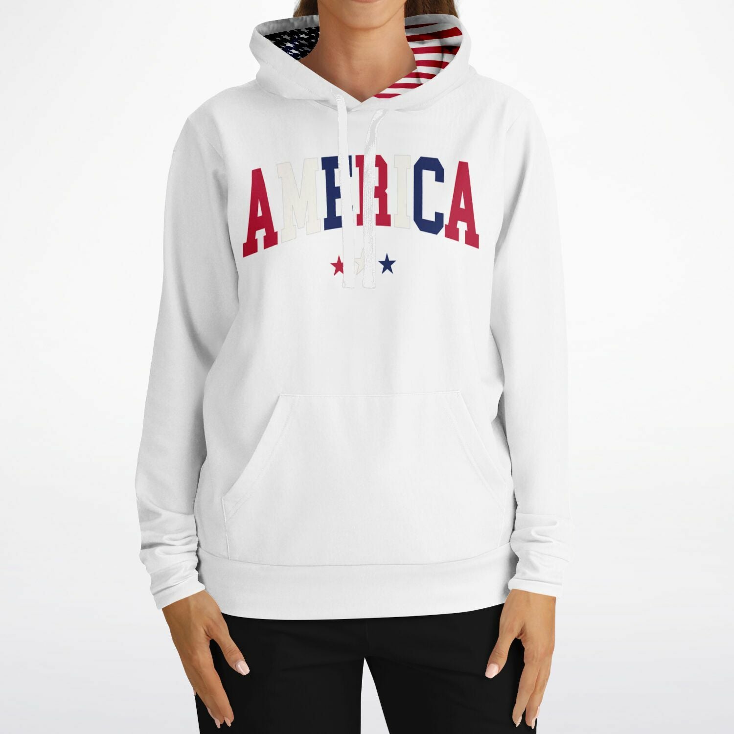 America RWB Ladies Hoodie