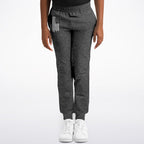 America Drip Black Acid Wash Kids/Youth Jogger