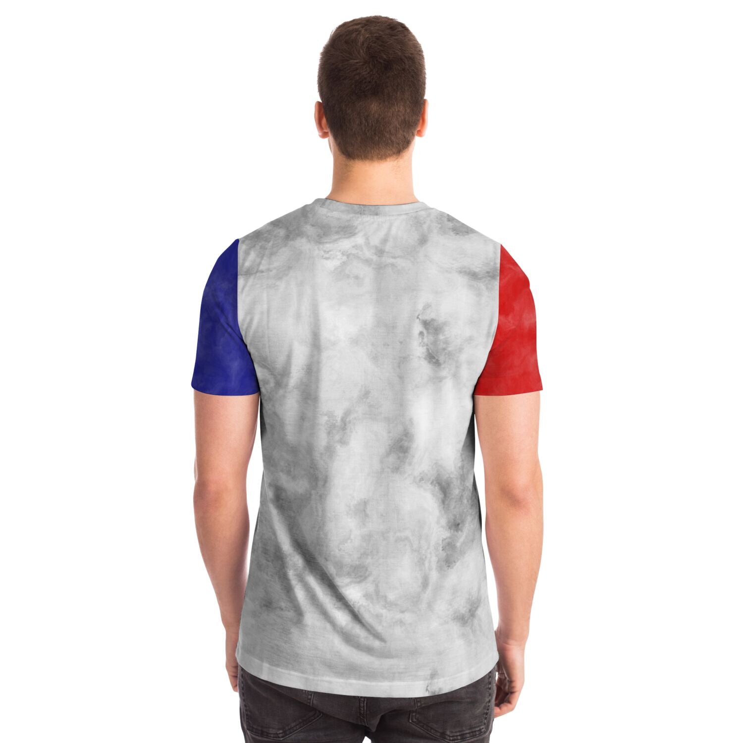 Men's Red White and Blue USA Ladies T-shirt