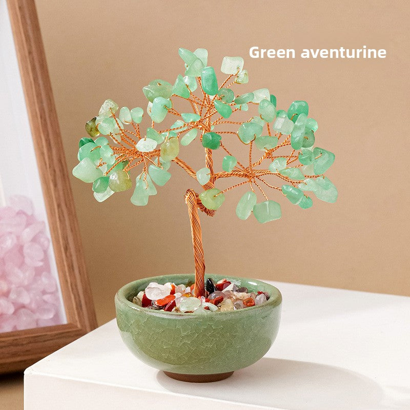Green Tabletop Ornament Tree