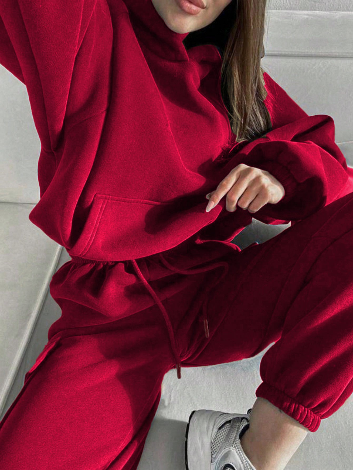 Women's Casual Hoodie an Pants Set