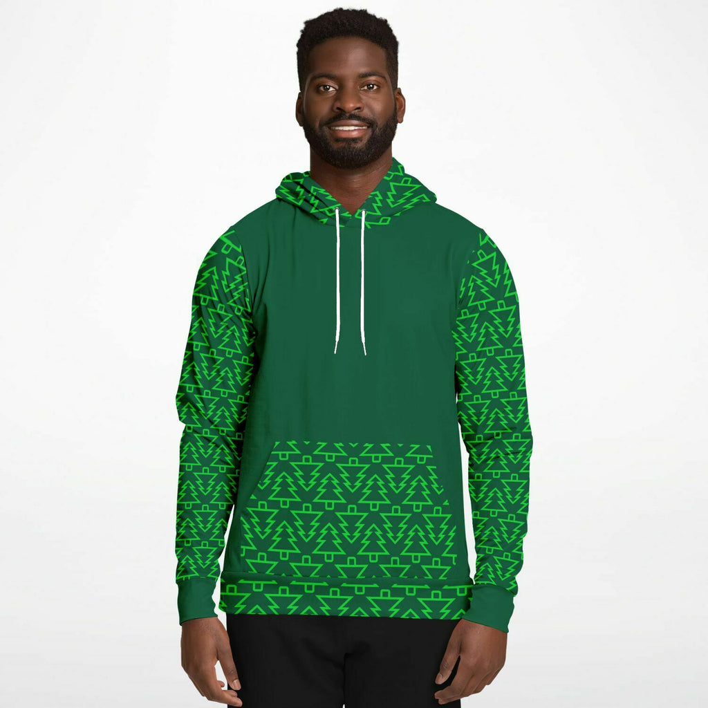Green Tree Athletic Hoodie