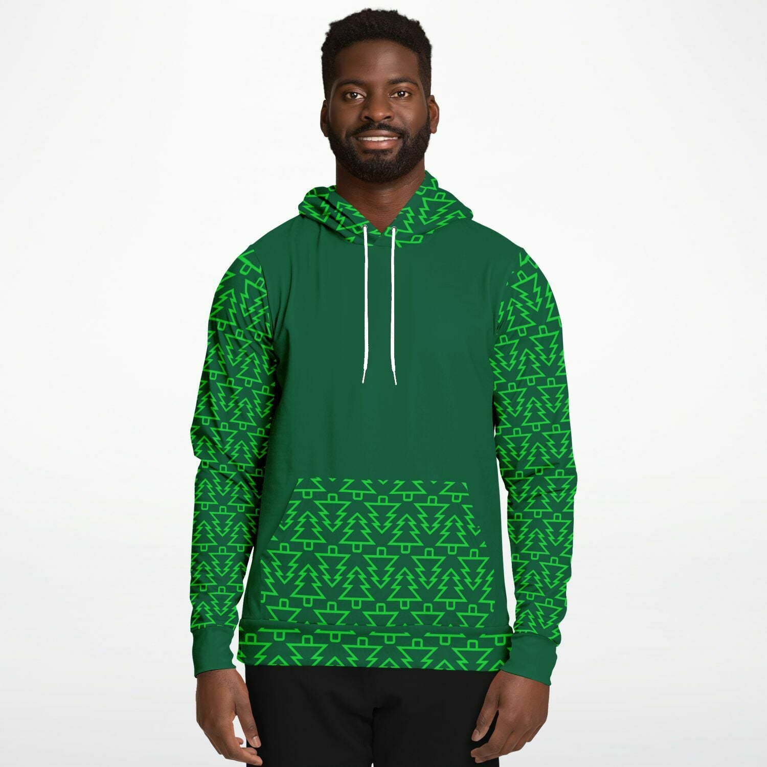 Green Tree Athletic Hoodie