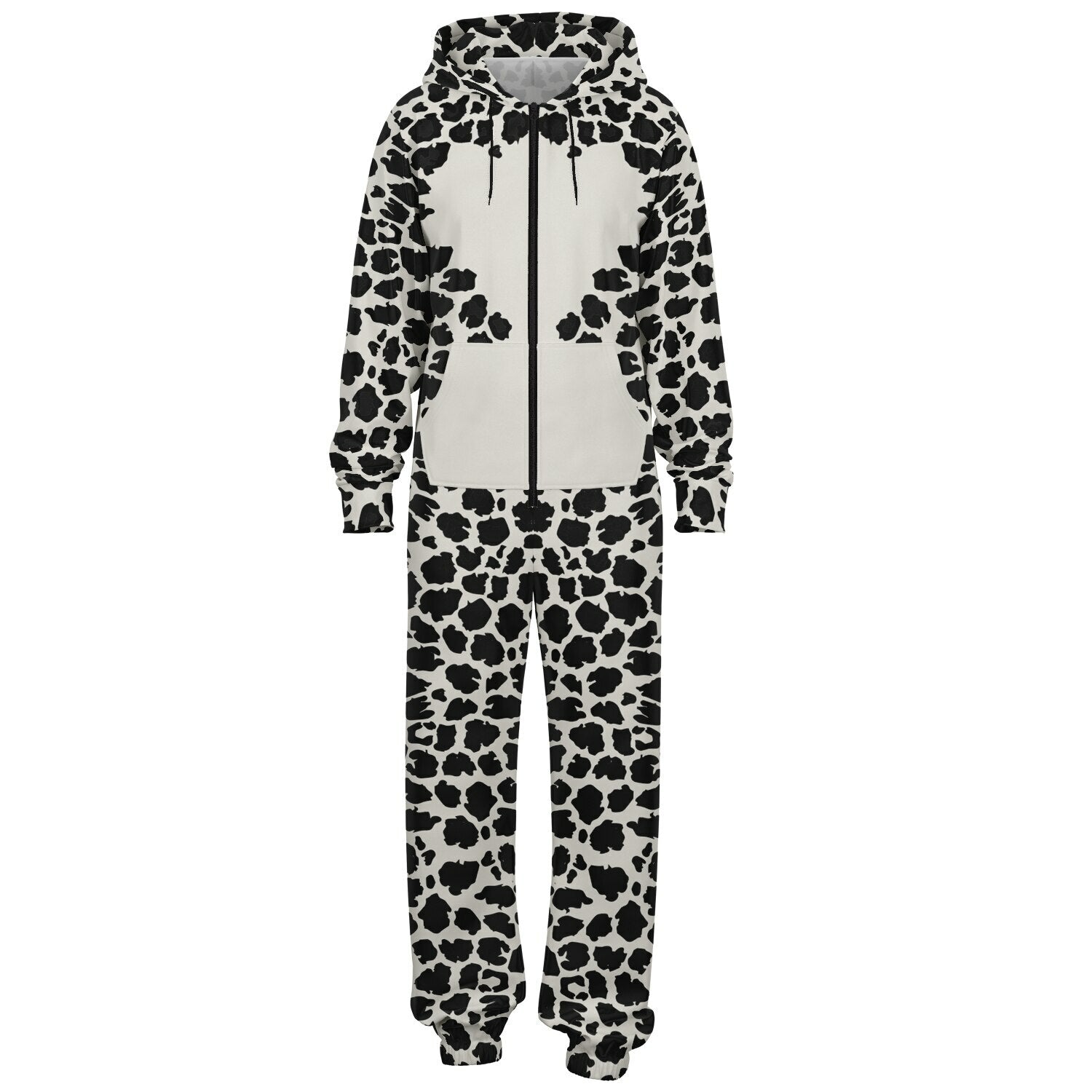 Ladies Snow Leopard Jumpsuit
