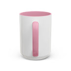 Pink Jack-O'-Lantern Coffee Mug — Cute Halloween Ceramic Mug (15oz)