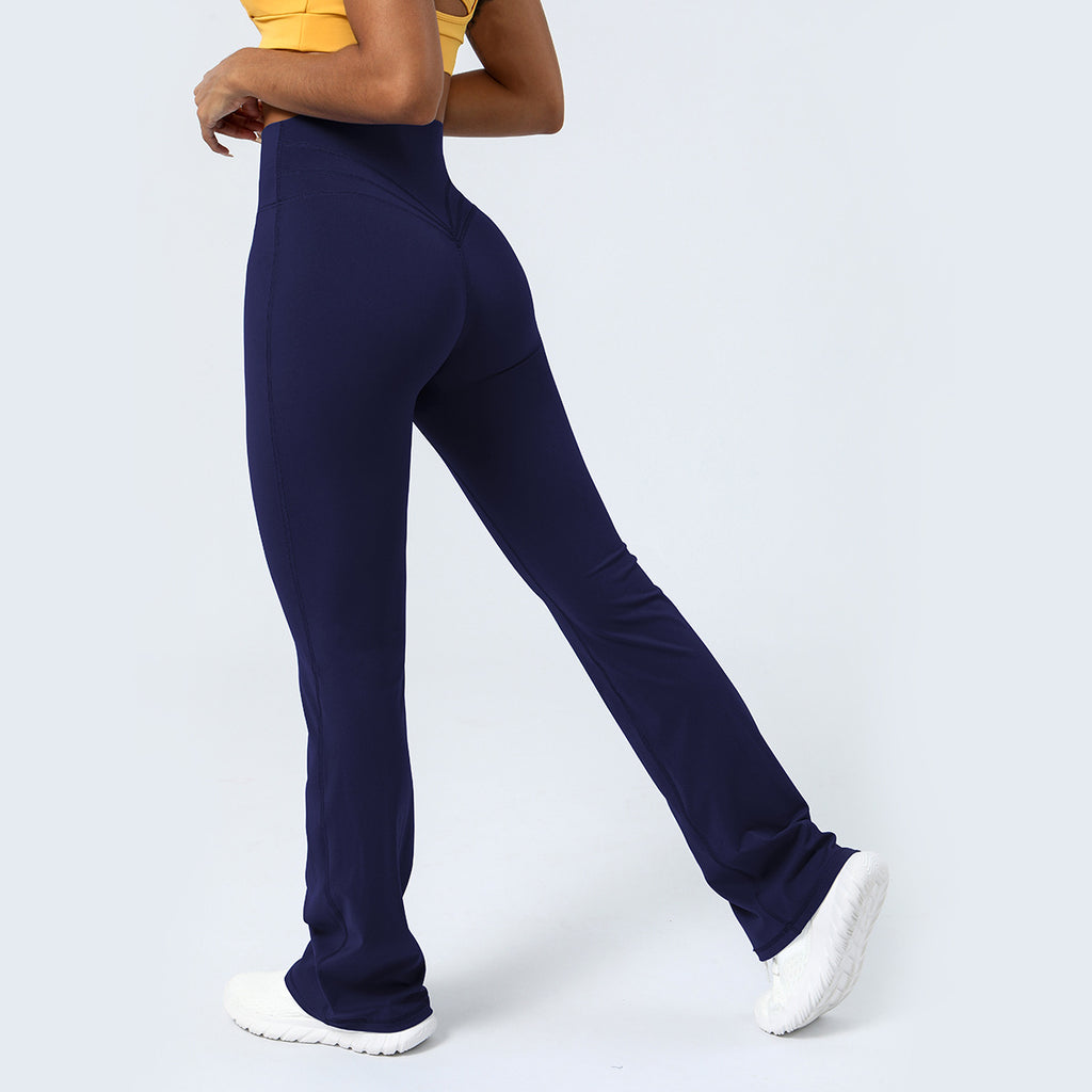 Women's High Waist Yoga Flare Leggings
