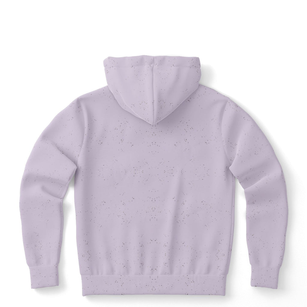 Ladies Lavendar Speckled Fashion Hoodie