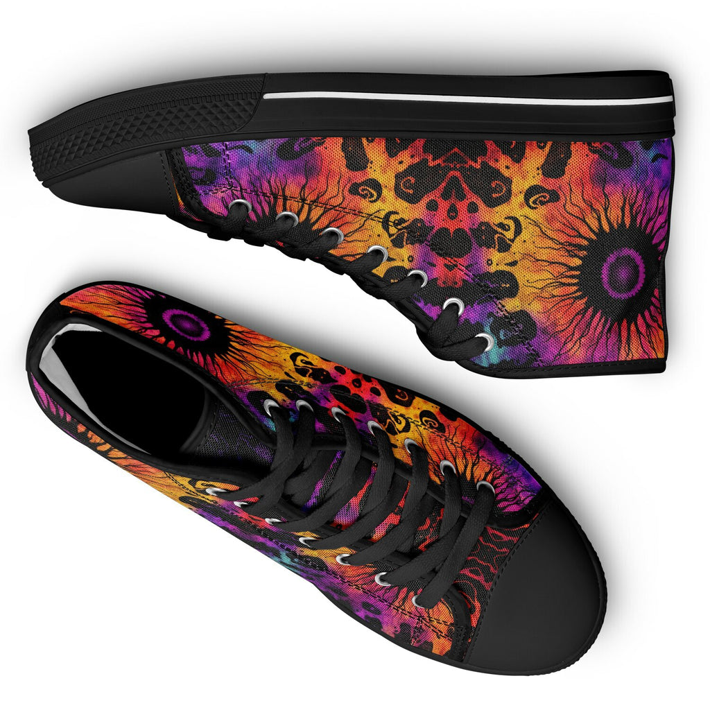 Tie Dye Eye Urban Peak High Top Shoes