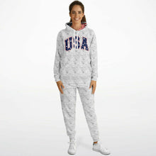 Load image into Gallery viewer, USA Marble Ladies Hoodie &amp; Jogger Set
