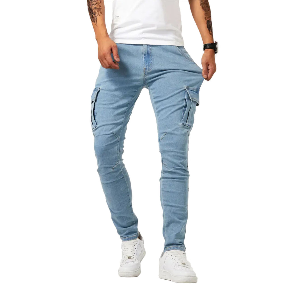 Men's Cotton Cargo Casual Pants