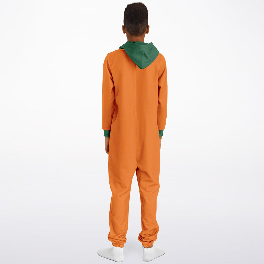 Halloween Pumpkin Kids Jumpsuit