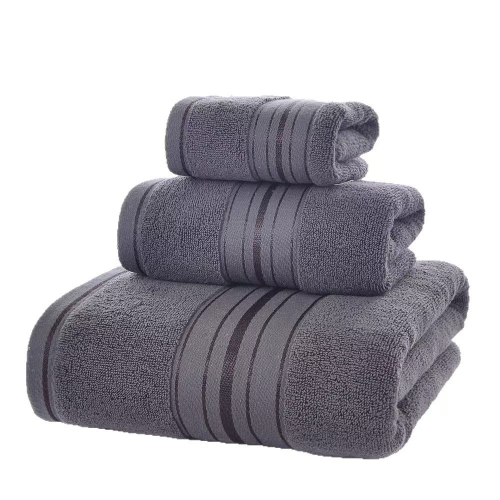 Pure Cotton Bath Towel Set