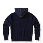 Blue Winter Xmas Tree Hoodie