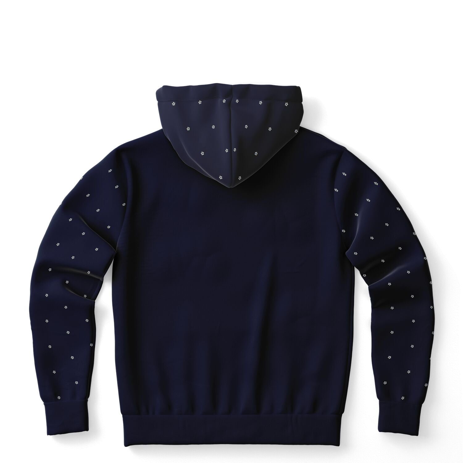 Blue Winter Xmas Tree Hoodie