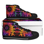 Tie Dye Eye Urban Peak High Top Shoes