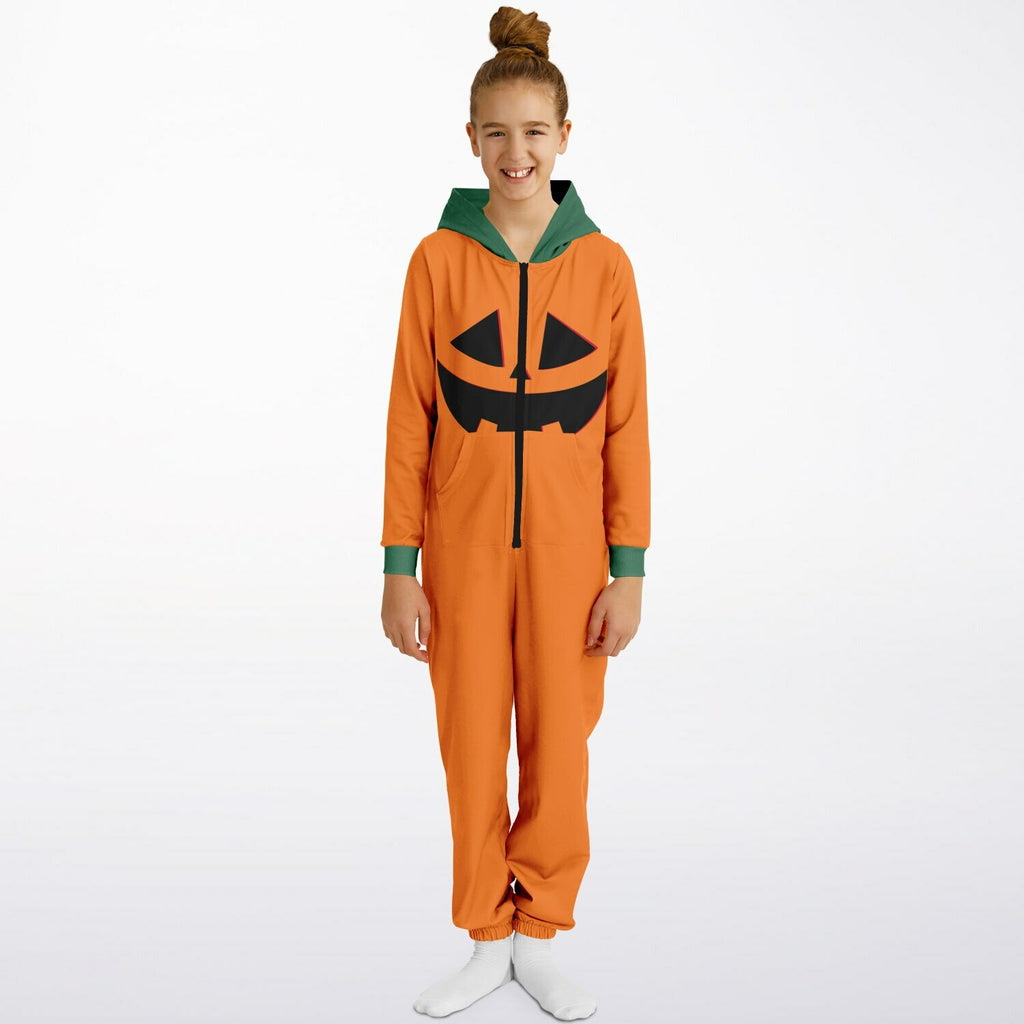 Halloween Pumpkin Kids Jumpsuit