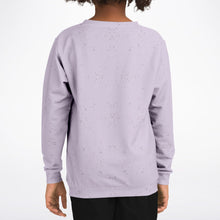 Load image into Gallery viewer, Purple Speckled Fashion Kids/Youth Sweatshirt
