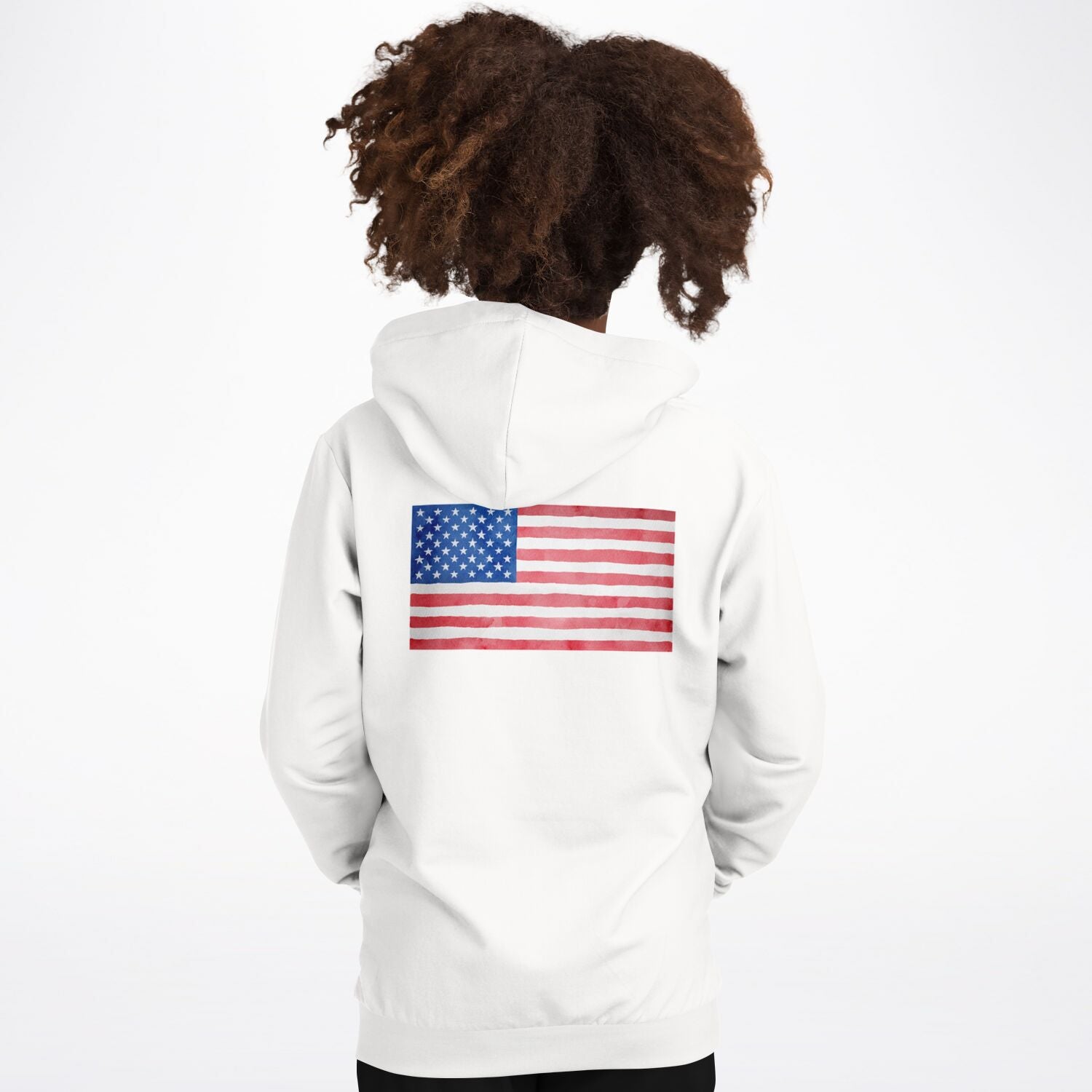 Water Color Flag Kids Hoodie