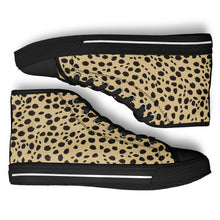 Load image into Gallery viewer, Cheetah Print High Top Shoes
