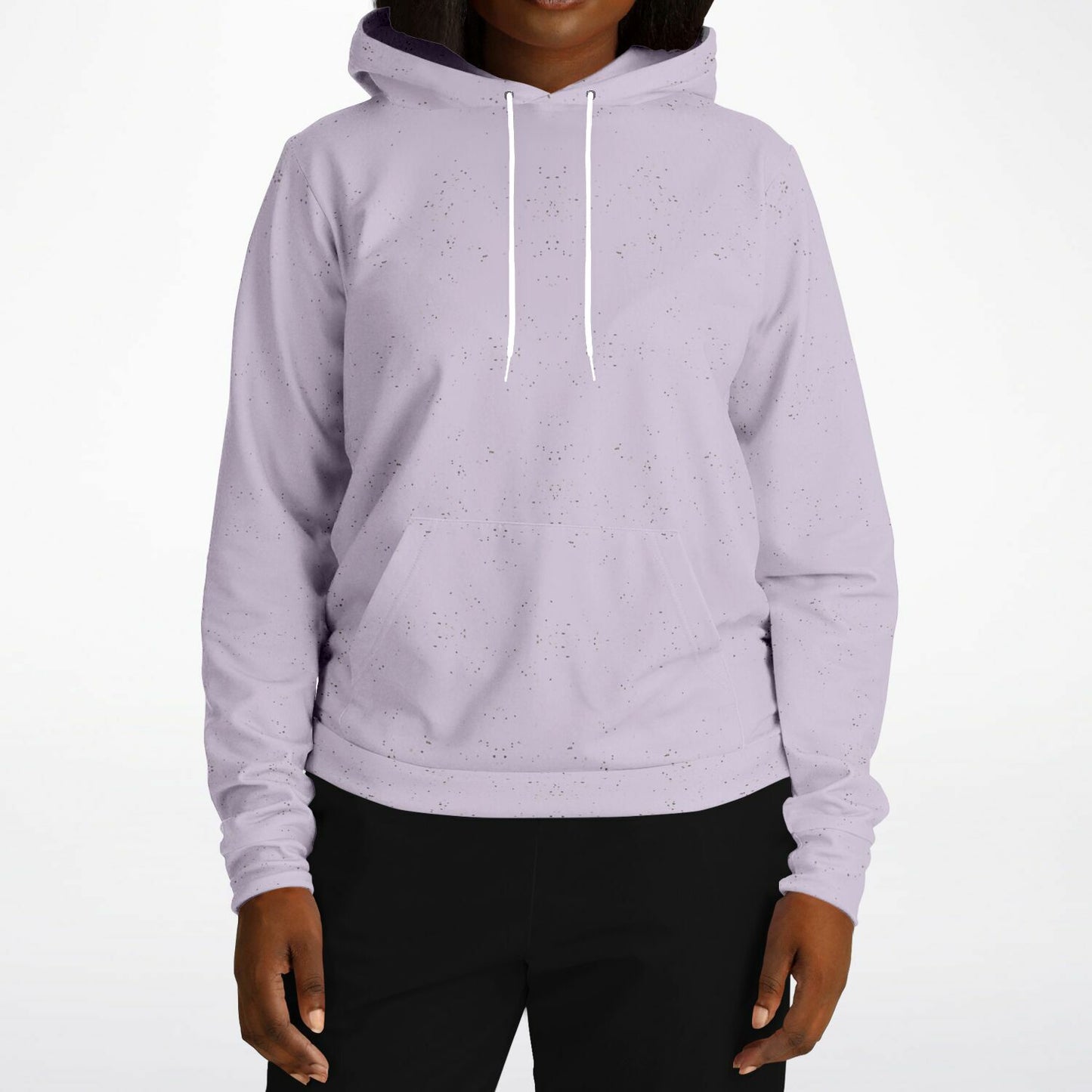 Ladies Lavendar Speckled Fashion Hoodie
