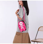 Halloween Skull Shoulder Messenger Crossbody Bag