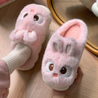 Fuzzy Bunny Plush slippers