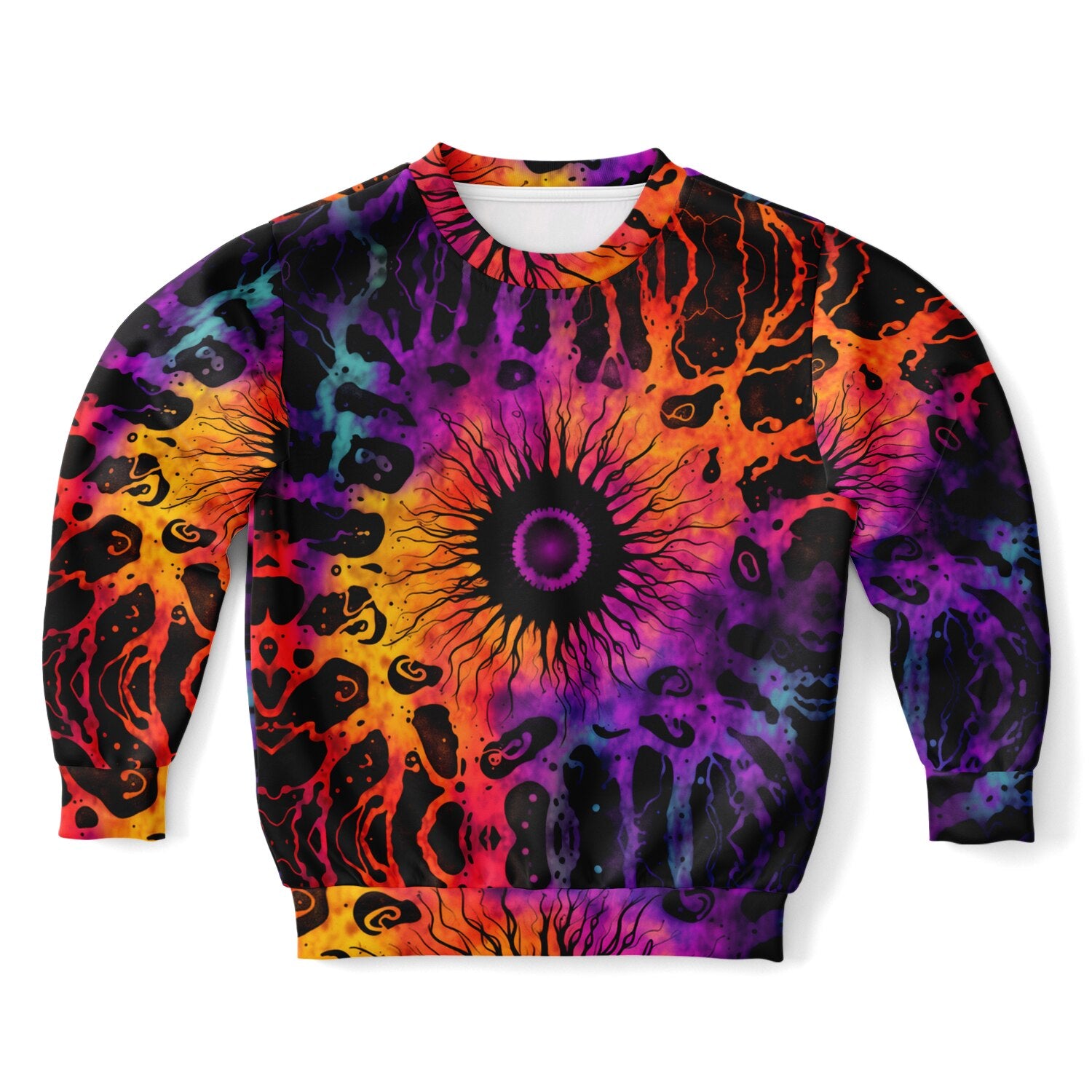 Kids/Youth Tie Dye Eye Sweatshirt