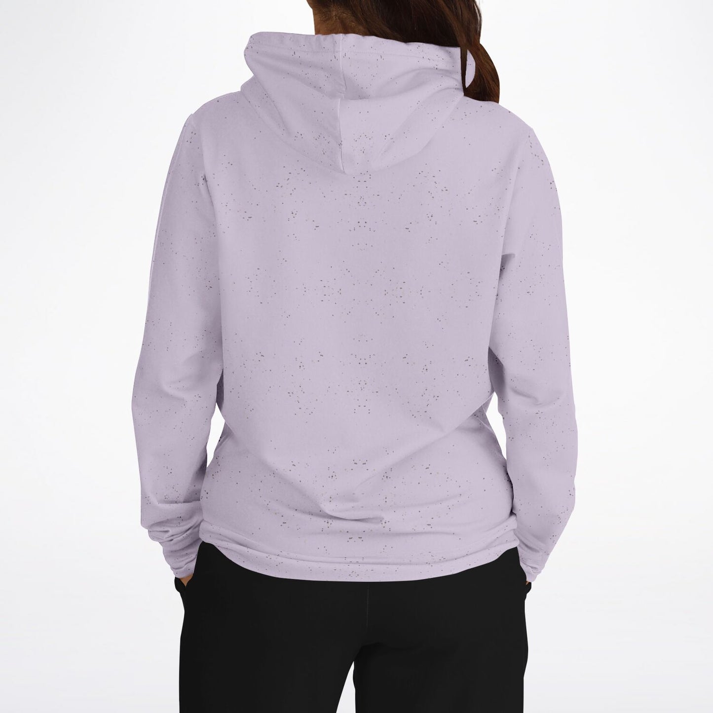 Ladies Lavendar Speckled Fashion Hoodie