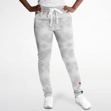 Load image into Gallery viewer, Ladies Grey RWB Star Track Pants
