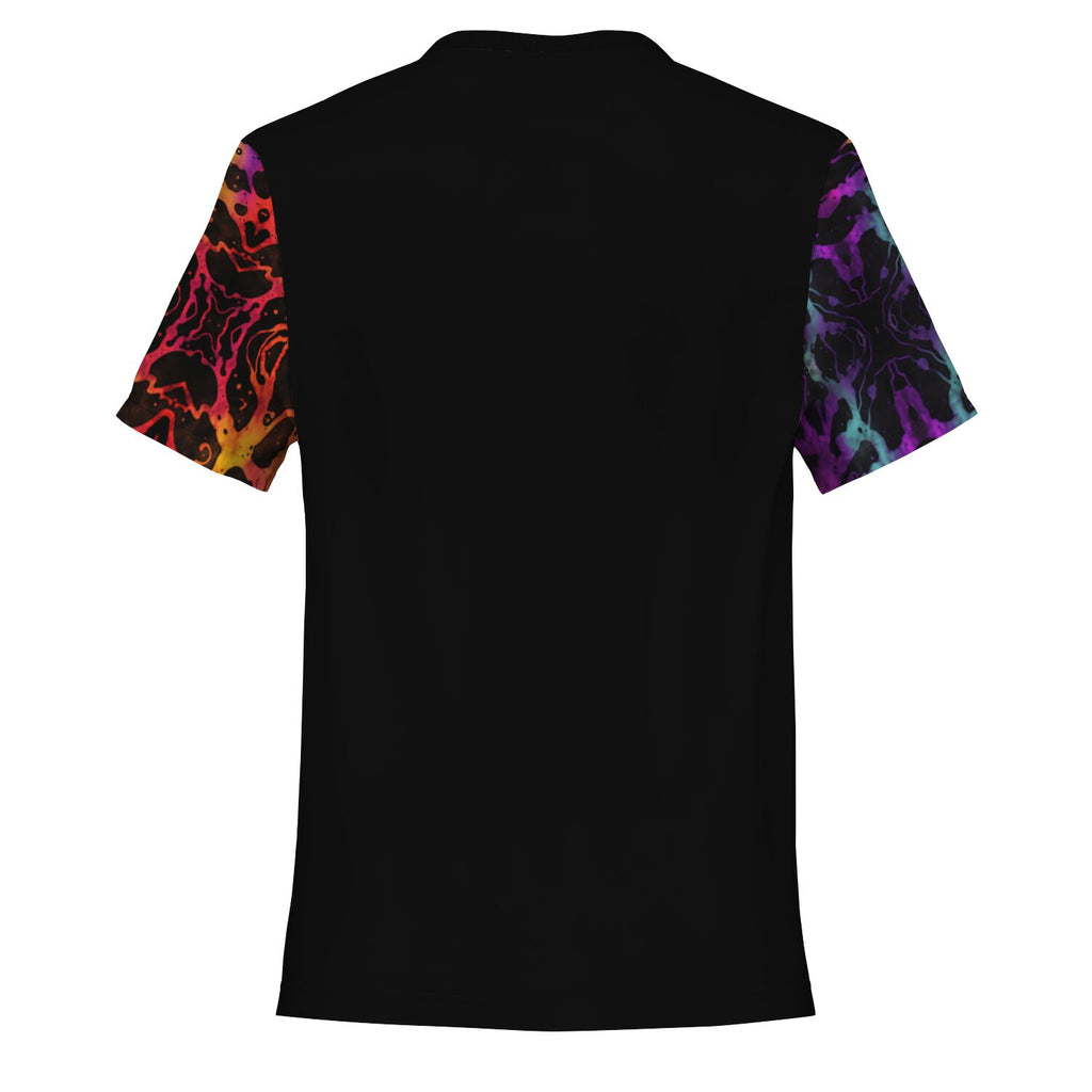 Mens Tie Dye Eye Pocket T-shirt