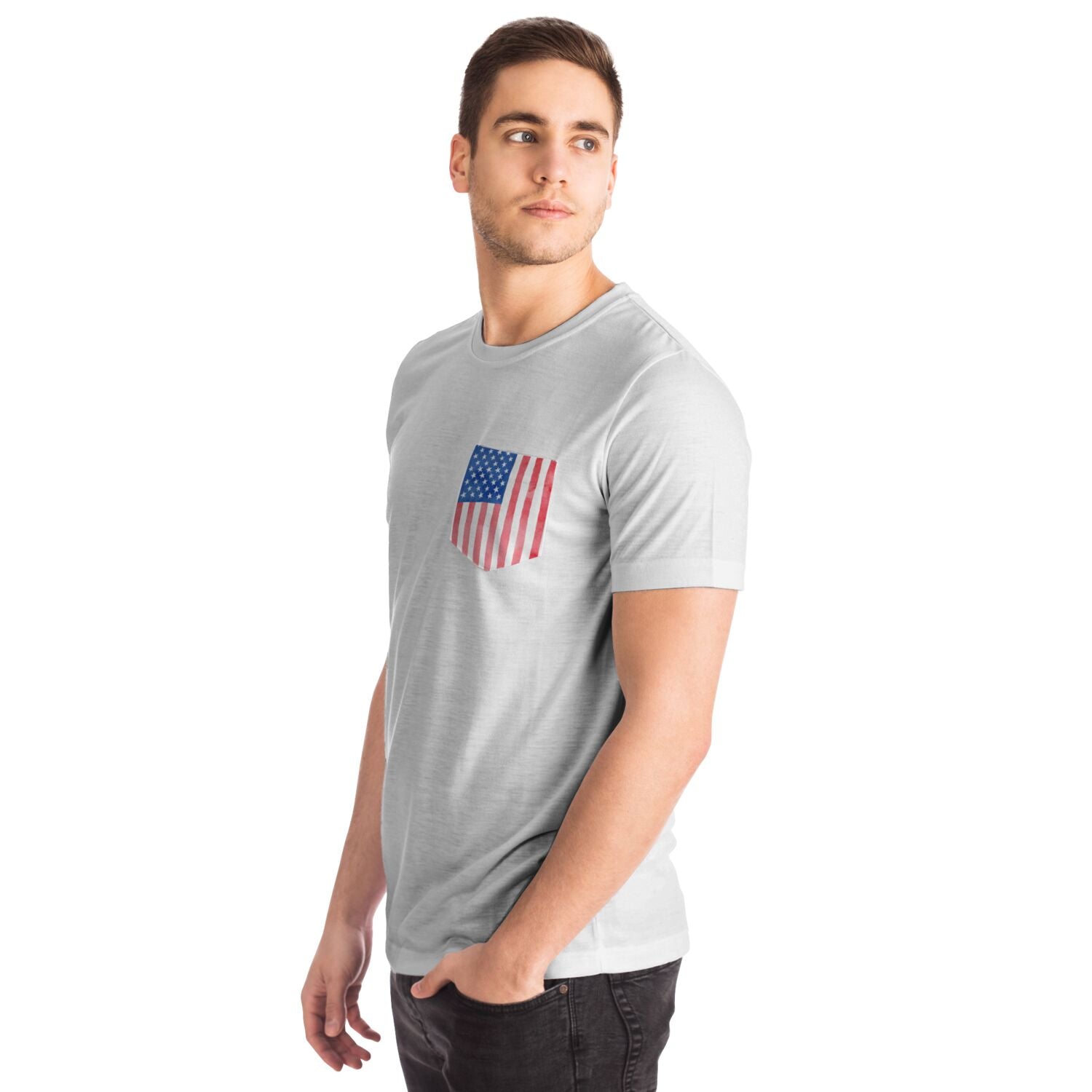 Men's USA Pocket T-shirt