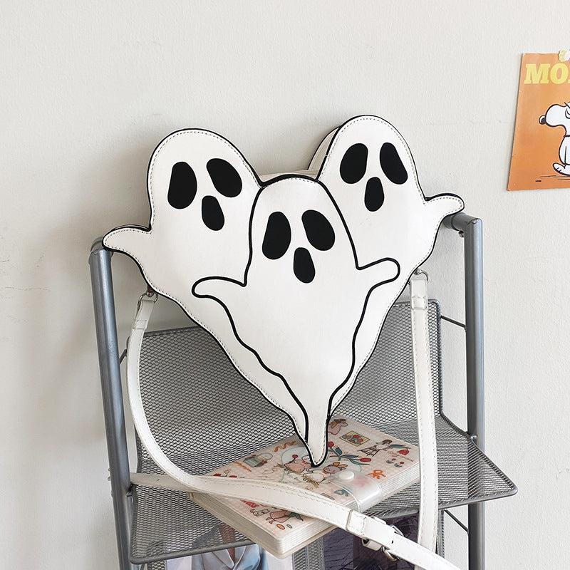 Halloween Ghost Cartoon Crossbody Shoulder Bag