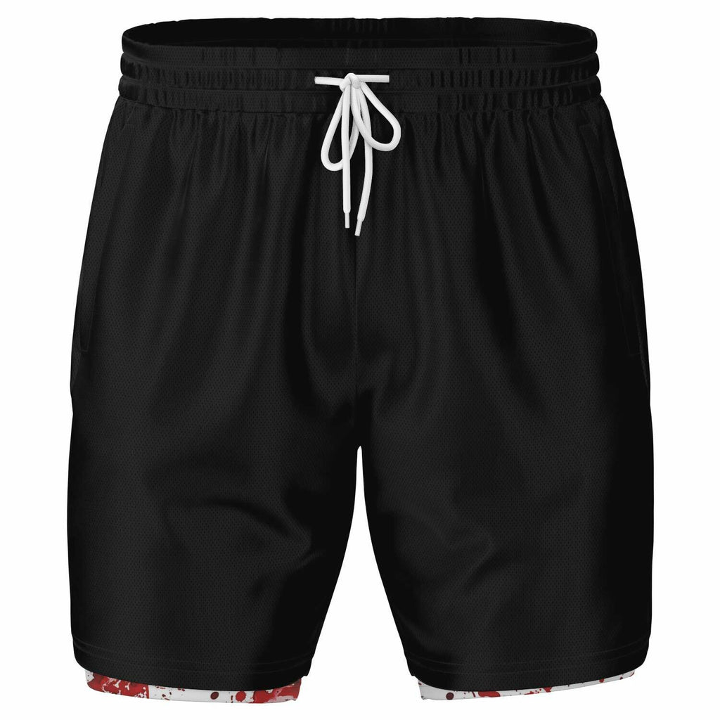 Blood Bath Men's 2-in-1 Shorts
