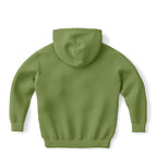 Moss Green Fashion Kids Hoodie