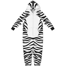 Load image into Gallery viewer, Kids Unisex Zebra Jumpsuit
